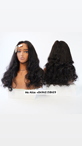 Pelucas TOP de Cabello Humano con Cabello Ondulado Natural, Peluca Vietnamita de Color Natural, Extensión de Cabello con Cierre de Encaje, Color Libre - Product Image 5