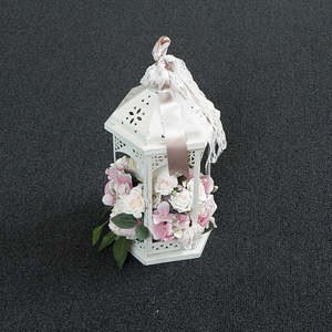 Wedding Table Decoration White Mini Candle Lantern Best Selling Home Decor White Candle Lantern for Wedding Hallway - Product Image 5