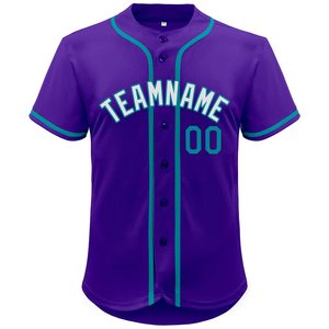 Maillot de baseball par sublimation avec boutons complets Chemise de softball respirante à coupe personnalisée Tackle Twill Name Number Youth Mesh USA Design - Product Image 5