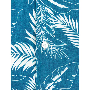 Custom Comfortable Short Sleeve Casual Digital Print <b>Mens</b> Button up <b>Hawaiian</b> Camp Cotton <b>Shirt</b> - Product Image 4