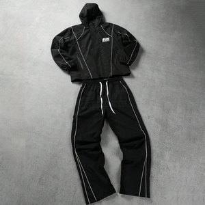 Latest Style Wholesale Breathable Windbreaker Tracksuits Best Selling Cheap Price Windbreaker Tracksuits - Product Image 1