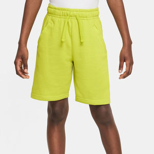 Pantalones cortos de lana azul oscuro para hombre, logotipo personalizado, ropa de calle hasta la rodilla, pantalones cortos con cordón, estilo informal, patrón ecológico - Product Image 2