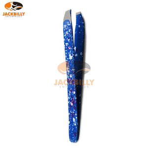 Pinzas de pelo y cejas de acero inoxidable de primera calidad para una depilación precisa y suave y una aplicación de maquillaje - Product Image 4