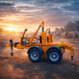 Fabricantes de Remolques para Tambores de Cable que Ofrecen Soluciones Hidráulicas para el Transporte de Tambores para Proyectos de Energía y Fibra - Product Image 2