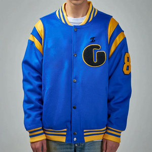 Veste Lettermen légère pour la saison hivernale, sur mesure, nouveau style, pour hommes - Product Image 1