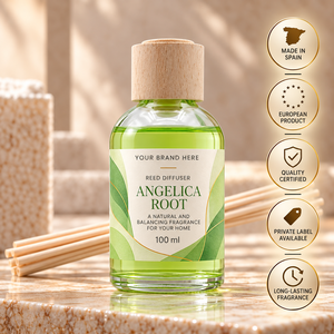 Diffusore di Aromi OEM alla Radice di Angelica 100ml |   Profumatore per Ambienti Balsamico alle Erbe |   Produttore di Marchi Privati Spagna - Product Image 1