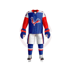 2024 personnalisé de haute qualité Hockey sur glace entraînement maillot ensemble équipe professionnelle uniforme pour adultes OEM vêtements de sport d'hiver chemise - Product Image 2
