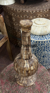 Lámpara LED E26 Moderna con Incrustaciones de Hueso Hecha a Mano, Iluminación de Mesa de Lujo para Hoteles, Villas y Hogares Tradebyd - Product Image 3