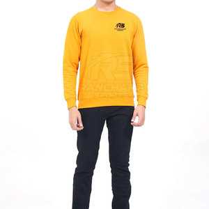 ออกแบบโลโก้เสื้อสเวตเชิ้ตผู้ชาย เสื้อสเวตเชิ้ตผู้ชายสีพื้น เสื้อสเวตเชิ้ตผู้ชายคุณภาพสูง - Product Image 2