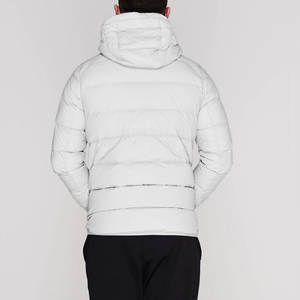 Custom Design Winter Warm <b>Padded</b> Bubble <b>Jackets</b> for Men Casual Wear Breathable Full Zipper <b>Hooded</b> Men Puffer <b>Jacket</b> - Product Image 6