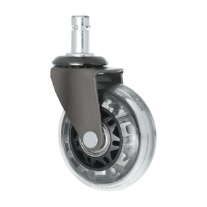 Ajustement universel 2.5 pouces PVC roulettes chaise de bureau meubles pour divers hôpitaux écoles salles de bains entrepôts gymnases salle à manger - Product Image 1