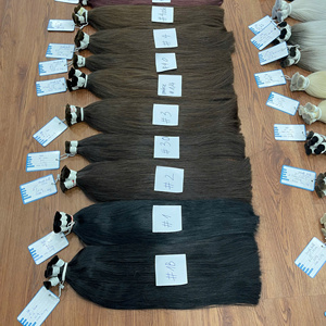 Extensiones de Cabello al Por Mayor, Color Blanco Platino, Calidad Remy, Hechas con Cabello Humano Vietnamita Virgen, Listas para Enviar - Product Image 5
