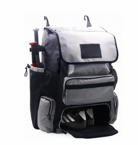 Sac à dos de baseball pliable de haute qualité avec compartiment à chaussures, support pour casque, matériau en microfibre imperméable pour la randonnée en plein air et les voyages - Product Image 1