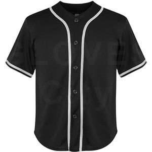 Maillot de baseball avec broderie personnalisée tricoté en double maille pour jeunes Gants vierges de softball Technologie de sublimation pour vêtements de ville - Product Image 2