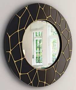 Elegante Espejo Decorativo de Pared Hecho a Mano con Marco Artístico para un Toque de Lujo en el Interior del Hogar - Product Image 1