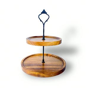 Top Selling Metal <b>Cake</b> <b>Stand</b> for Birthday Parties Wedding <b>3</b> <b>Tier</b> Snacks Tray Silver Nickel Plated Aluminum <b>Cake</b> <b>Stand</b> - Product Image 2