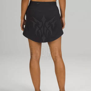 Falda para correr de otoño a la moda, venta directa de fábrica, LOGOTIPO corto personalizado, exclusiva, nueva mujer, transpirable, informal, de alta calidad - Product Image 3