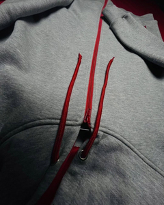 Sudadera con Capucha Ligera de Manga Larga para Hombre, Personalizada con Estampado, para Invierno, Diseño OEM de Bajo MOQ, Mezcla de Algodón que Absorbe la Humedad - Product Image 2