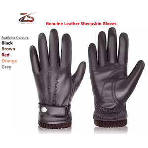 Driving <b>Glove</b> Fashion Winter Leather <b>Gloves</b> From Pakistan - Product Image 5