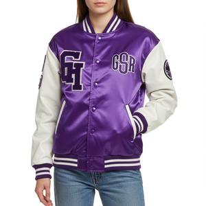 Veste en satin brillant de qualité supérieure Tissu en polyester respirant Idéal pour les équipes de danse Promotions et streetwear Bas quantité minimale de commande - Product Image 5