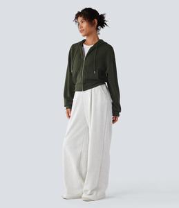 Sudaderas con Capucha Personalizadas con Logotipo, Sudaderas Holgadas de Manga Larga de Color Sólido para Mujer, Tops Informales para Otoño e Invierno - Product Image 5