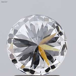 E Color VS1 Claridad Tamaño 1,62 Ct Pulido Labgrown Diamante Forma Redonda Joyería de Diamantes Sueltos - Product Image 2