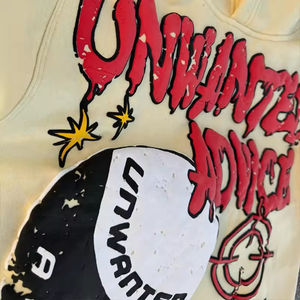 Diamantes de imitación lavado ácido Flare pantalones de chándal Zip up chándales 2 piezas Set Rhinestone Vintage lavado ácido hombres chándal - Product Image 6