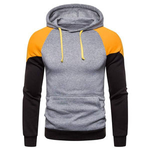 Sudaderas con capucha de diseño personalizado de alta calidad para hombre, ropa informal sólida, sudaderas con capucha ligeras para hombre a la venta - Product Image 1