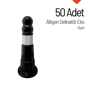 ชุดแผงกั้นรูปหกเหลี่ยมแบบยืดหยุ่น 50 ชิ้น เป็นมิตรกับสิ่งแวดล้อม - Product Image 1