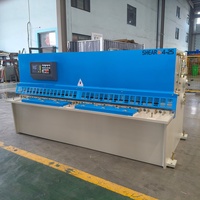 Cisaille à tôles en acier SHEAR 4-25 CNC, cisaille hydraulique à guillotine 1-14 mm avec protection de sécurité et pédale pour usage en atelier
