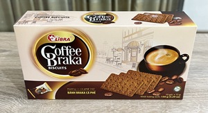 Braka Coffee Biscuits 210g – The Perfect Desk-Side Snack to <b>Power</b> Your Day ODM Vietnam Wholesale Supplier - Product Image 3