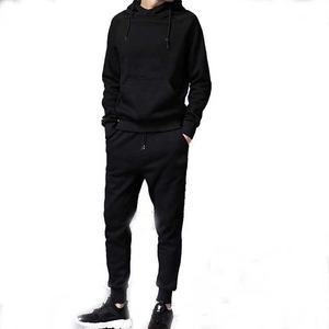 Vente en gros Ensemble de course d'automne de haute qualité Pantalon de survêtement à capuche à manches longues pour hommes Vêtements de sport Fitness Survêtement pour homme - Product Image 2