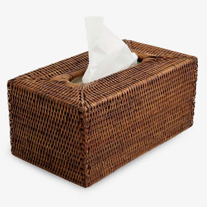 Fournisseur du Vietnam de boîte à mouchoirs en bambou support écologique pour chambre salle de bain ou bureau décoration exportation - Product Image 6
