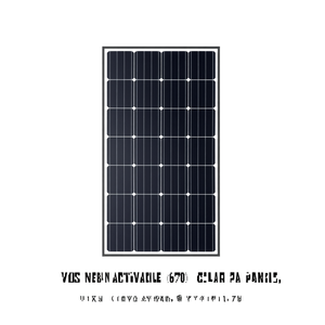 Panneau solaire VDS Renewable 670 - Product Image 2