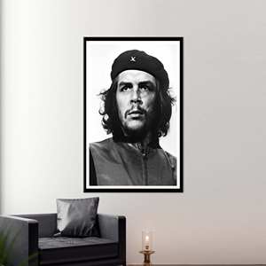 Lienzo Impreso de Che Guevara: Obra de Arte Icónica con Frase Famosa, Enmarcado para Exhibición - Product Image 1