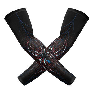 Manchons de bras de compression à conception et impression personnalisées à faible quantité minimale de commande Manchons de bras de compression légers de qualité supérieure avec trou pour le pouce - Product Image 1