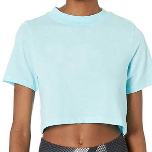 Camiseta corta de diseño personalizado de alta calidad para mujer, nueva llegada, camiseta de verano, venta al por mayor - Product Image 1