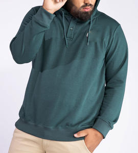 Ventes directes des fabricants en gros, sweat-shirt de luxe pour homme, logo personnalisé, impression en relief, broderie 3D, 100% coton, poids lourd, vintage - Product Image 5