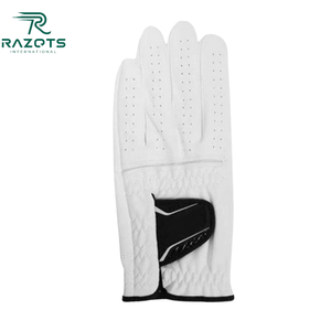 Guantes de Golf de Piel de Cabretta Personalizados de Alta Calidad para Mano Izquierda, con Gran Agarre, Transpirables, Protección UV, Impermeables, de Piel de Oveja, Deportivos, OEM - Product Image 2