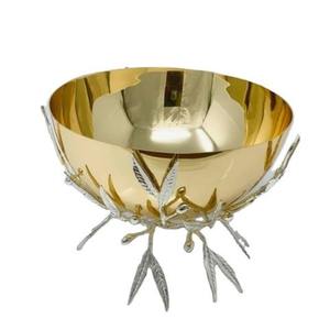 Plato para servir chocolate con mango de metal Tazón para servir chocolate para accesorios de hogar y cocina - Product Image 3