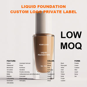 Usine bas <span class=keywords><strong>prix</strong></span> Logo personnalisé marque privée blanchiment huile-contrôle Super séjour 24 couverture complète fond de teint traitement - Product Image 3