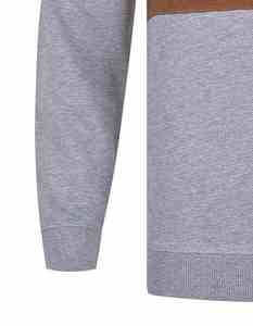 Otoño Invierno nuevo 370 gramos 100% algodón salud polar cuello redondo personalizado cuello redondo Unisex sin cuello Popular Logo Pullover - Product Image 3