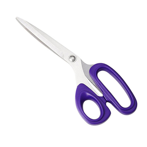 Ciseaux de tailleur en acier inoxydable argenté de 12 pouces Ciseaux de coupe et de couture multi-usages pour tissus - Product Image 3