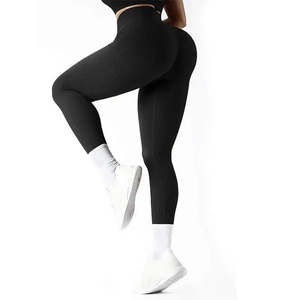 Nueva llegada Premium Super Soft Buttery tejido de punto Leggings para mujeres High Christmas Candy Lollipop impreso Leggings cosidos - Product Image 1