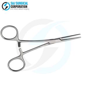 Pinza hemostática quirúrgica reutilizable de acero inoxidable Spencer Wells para uso en clínica hospitalaria y laboratorio médico - Product Image 3