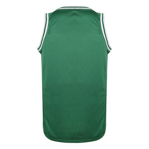 Ropa deportiva Camiseta Jugadores de baloncesto Jerseys Negro y Rosa Sin mangas Poliéster Sublimación Baloncesto Jersey - Product Image 3