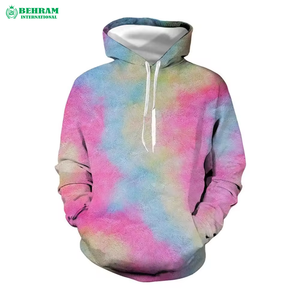 Nouvelle collection printemps, sweat à capuche unisexe à impression numérique 3D, 100% polyester, doublure respirante à séchage rapide, vêtements décontractés tendance - Product Image 1