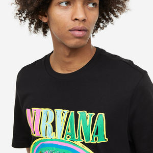 Tela de seda de hielo de secado rápido de buena calidad Top deportivo transpirable verano gimnasio cuello redondo aduanas - Product Image 5