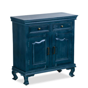 Minimalist Small <b>Sideboard</b> Traditional Design Matte Finish Hidden Storage Bedroom Living Room Dining Room Entryway Solid Wood - Product Image 1