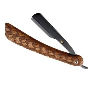 Outil de rasage de précision en acier inoxydable, rasoir droit à lame unique, toilettage soigné, Hermann Meditech, usage professionnel, HM-HR-1005 - Product Image 1